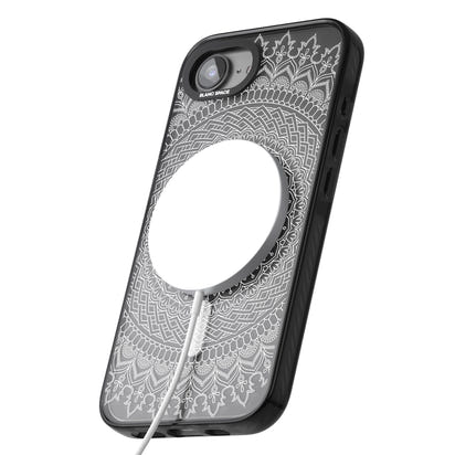 Intricate White Mandala