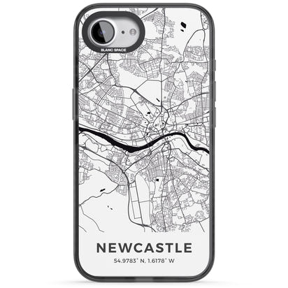 Stadtplan von Newcastle