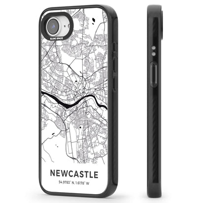 Stadtplan von Newcastle