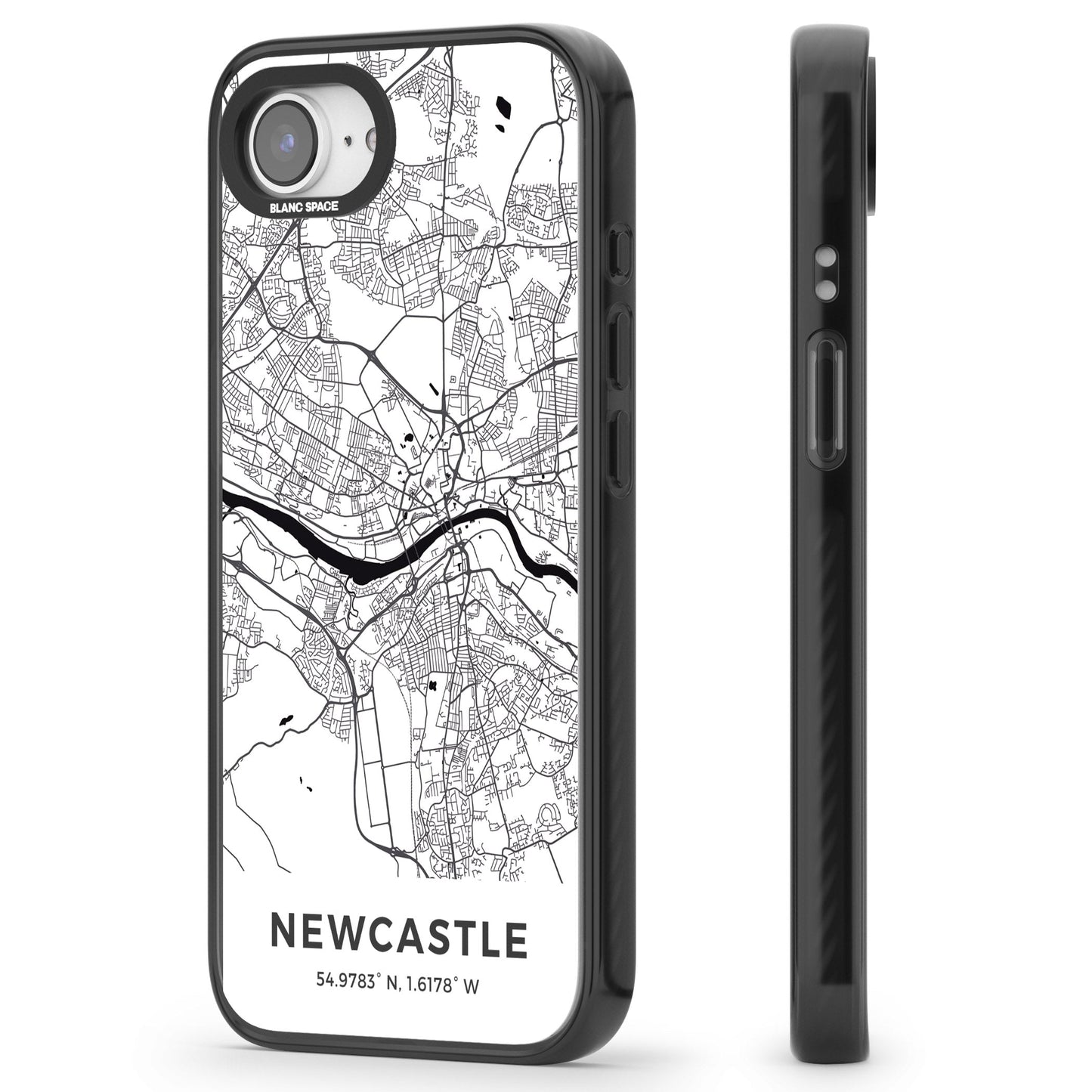 Stadtplan von Newcastle