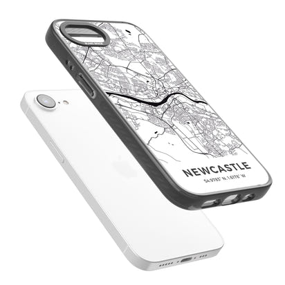 Stadtplan von Newcastle