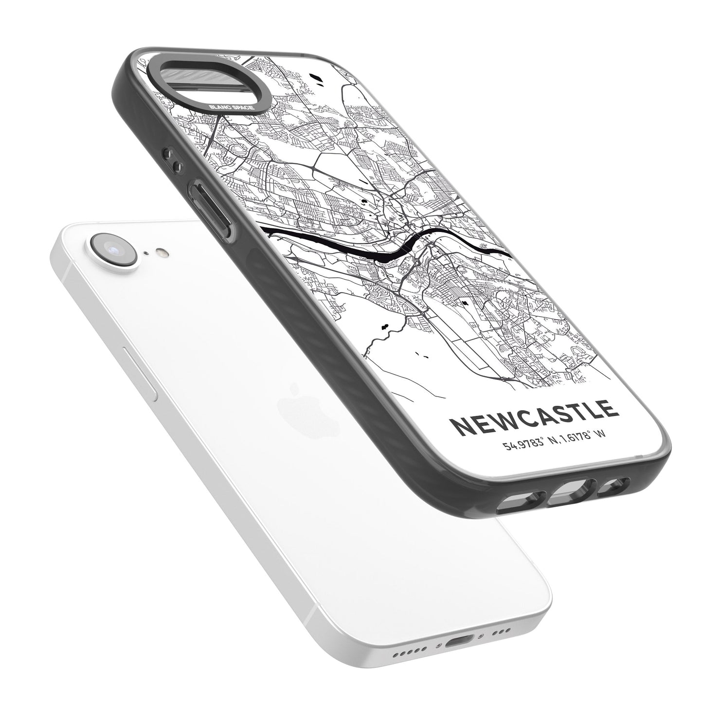 Stadtplan von Newcastle