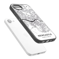 Stadtplan von Newcastle