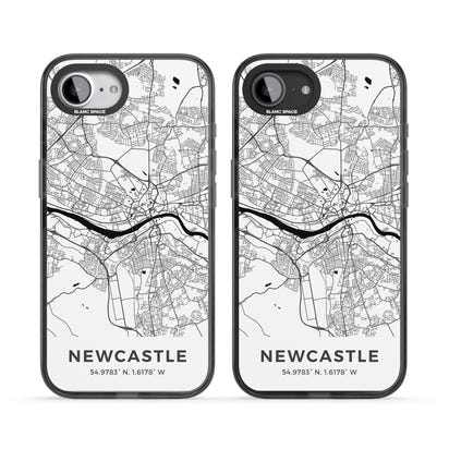 Stadtplan von Newcastle