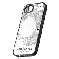 Stadtplan von Newcastle