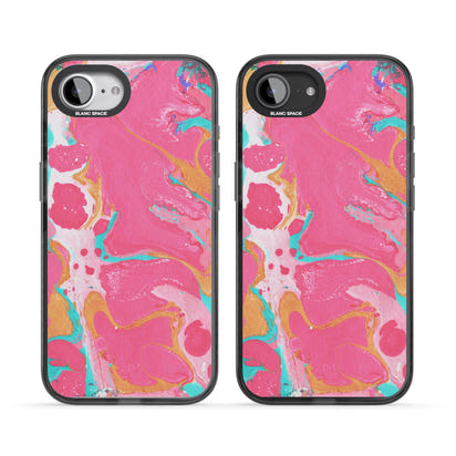 Vibrant Marbled Paper