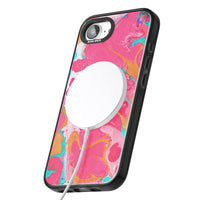 Vibrant Marbled Paper