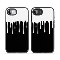 Melted Effect: White & Black