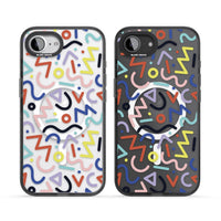 Motif rétro Memphis