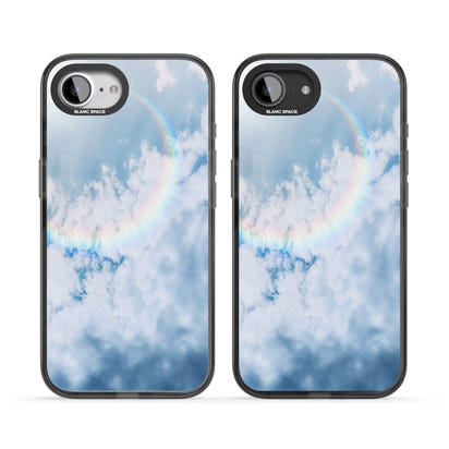 Pastellfarbener Regenbogenhimmel