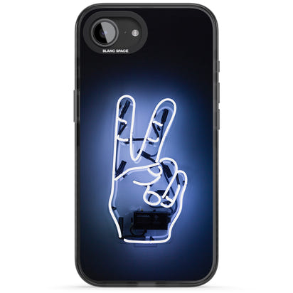 Neon Peace Sign