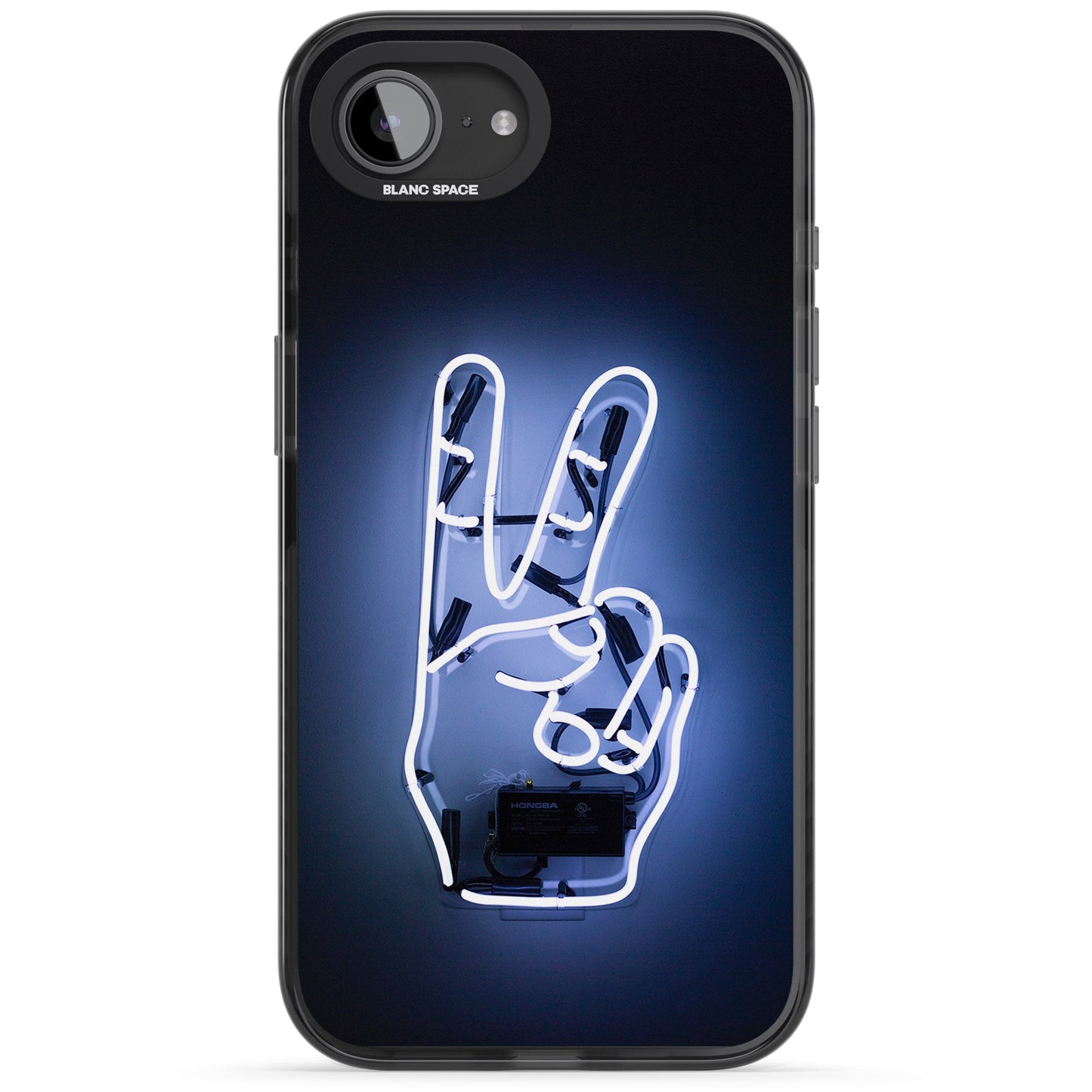 Neon Peace Sign