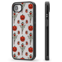 Retro Red Pumpkins & Scarecrows