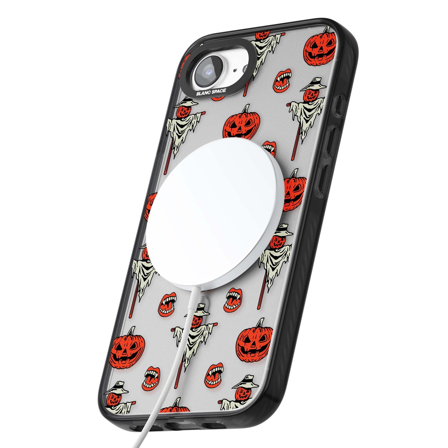 Retro Red Pumpkins & Scarecrows