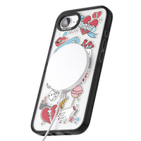 Autocollants Crâne et Fleurs