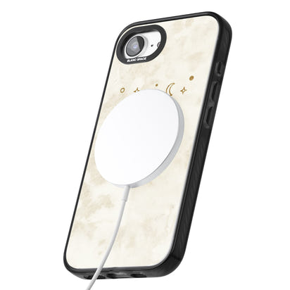 Goldenes Emblem des Wassermanns