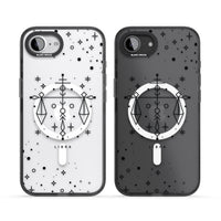 Abstrakter Tierkreis der Waage