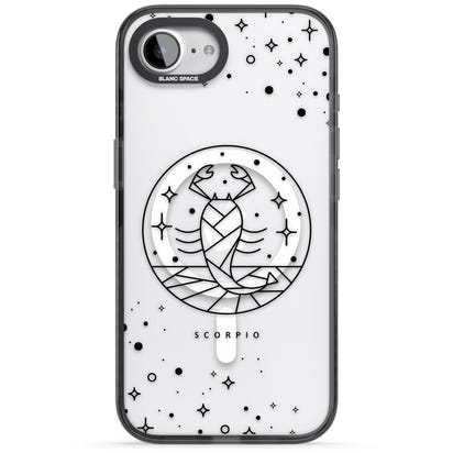 Emblème du Scorpion - Design Cosmique