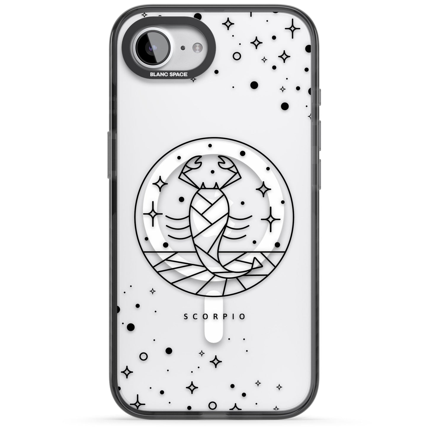 Emblème du Scorpion - Design Cosmique