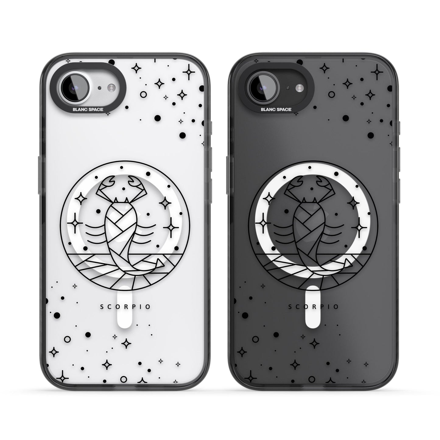 Emblème du Scorpion - Design Cosmique