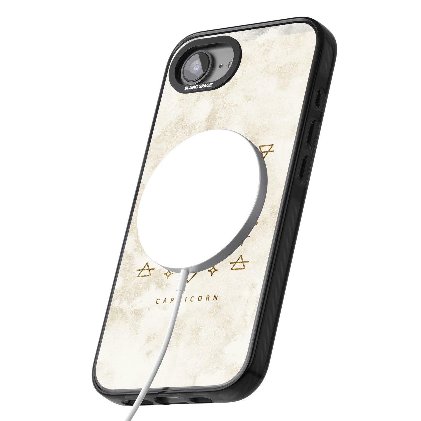 Motif du zodiaque Capricorne en or