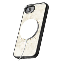 Motif du zodiaque Capricorne en or