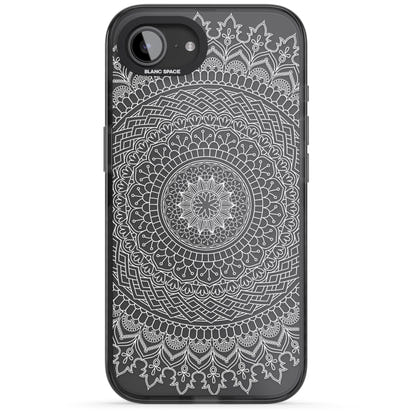 Intricate White Mandala