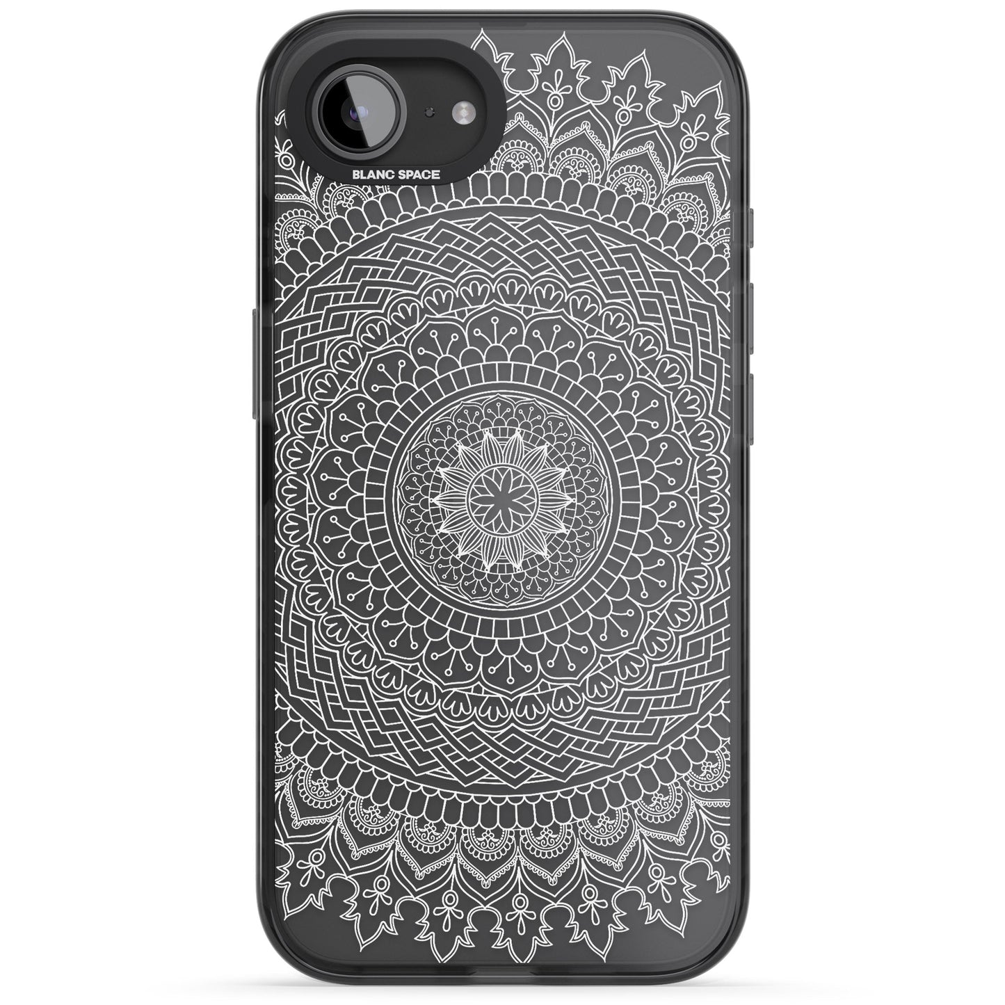 Intricate White Mandala