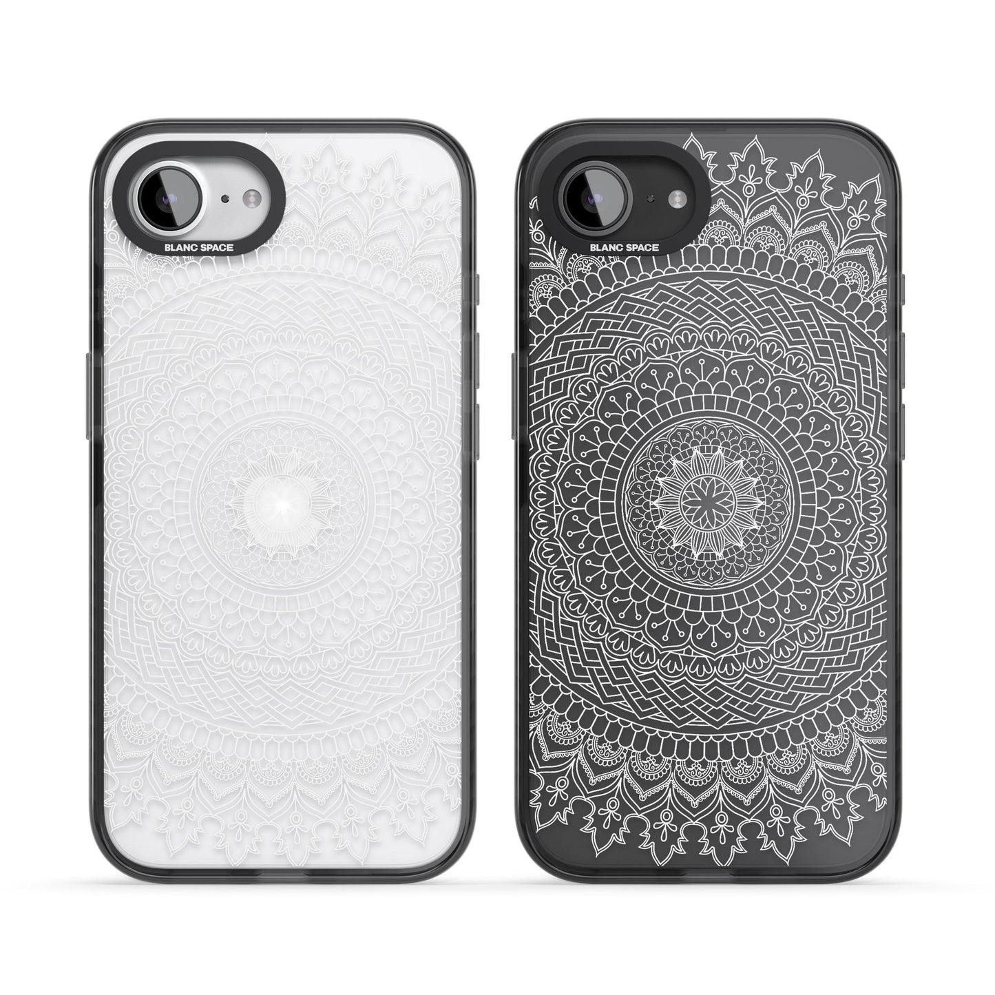 Intricate White Mandala