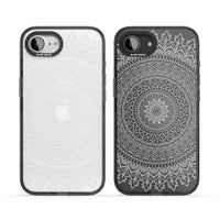 Intricate White Mandala