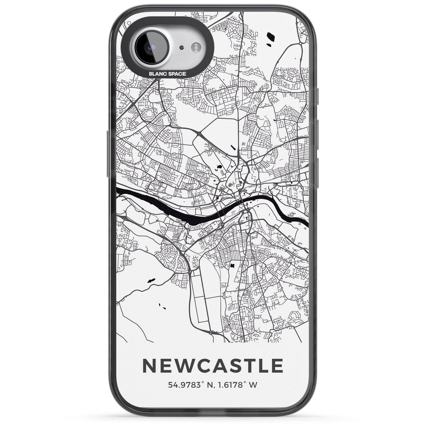 Stadtplan von Newcastle