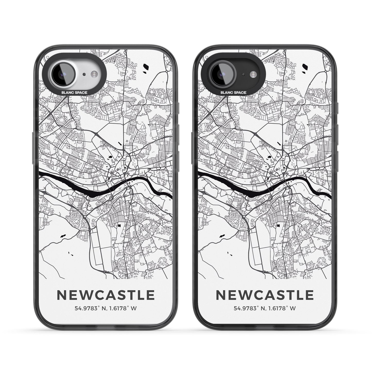 Stadtplan von Newcastle