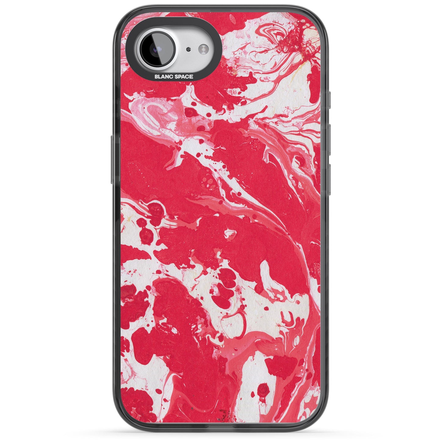 Red & White Marbled