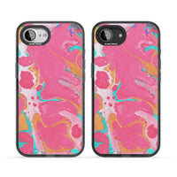 Vibrant Marbled Paper