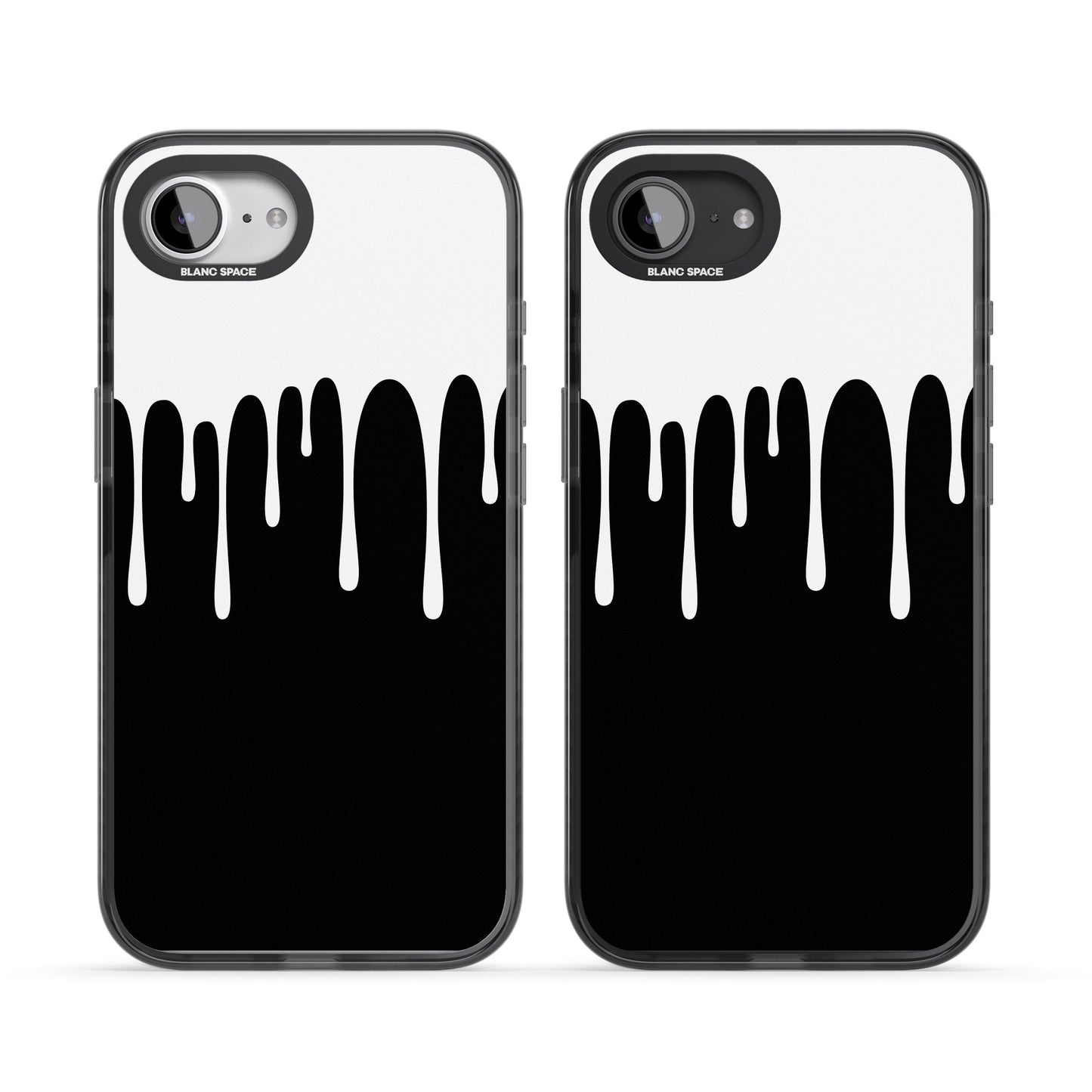 Melted Effect: White & Black