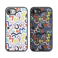 Motif rétro Memphis