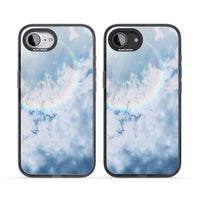 Pastellfarbener Regenbogenhimmel