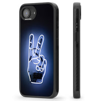 Neon Peace Sign