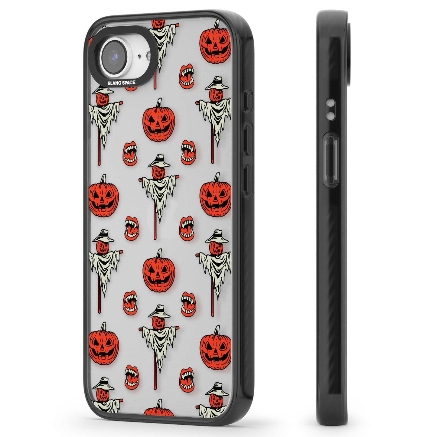 Retro Red Pumpkins & Scarecrows