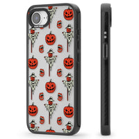 Retro Red Pumpkins & Scarecrows