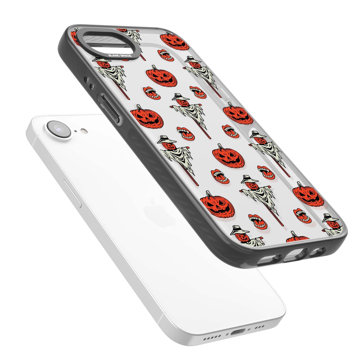 Retro Red Pumpkins & Scarecrows