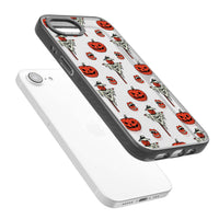 Retro Red Pumpkins & Scarecrows