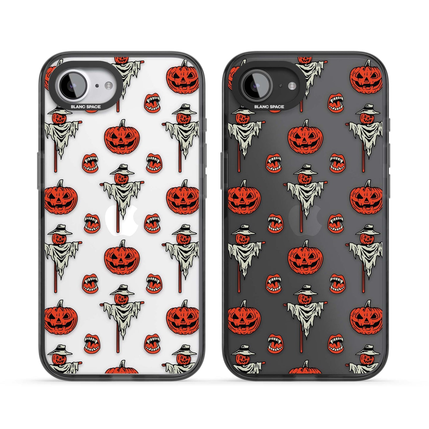 Retro Red Pumpkins & Scarecrows