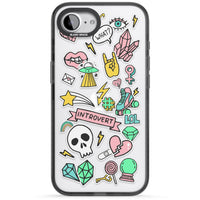 Autocollant introverti