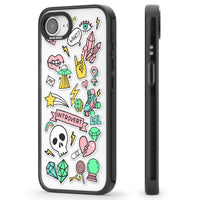 Autocollant introverti