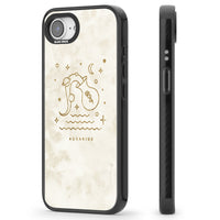 Goldenes Emblem des Wassermanns