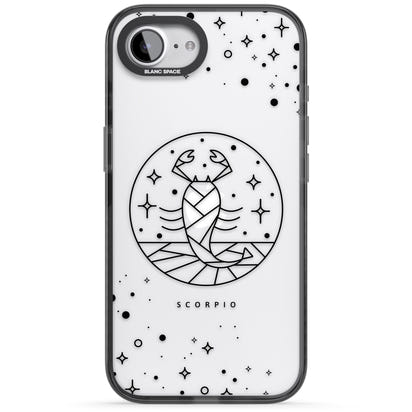 Emblème du Scorpion - Design Cosmique