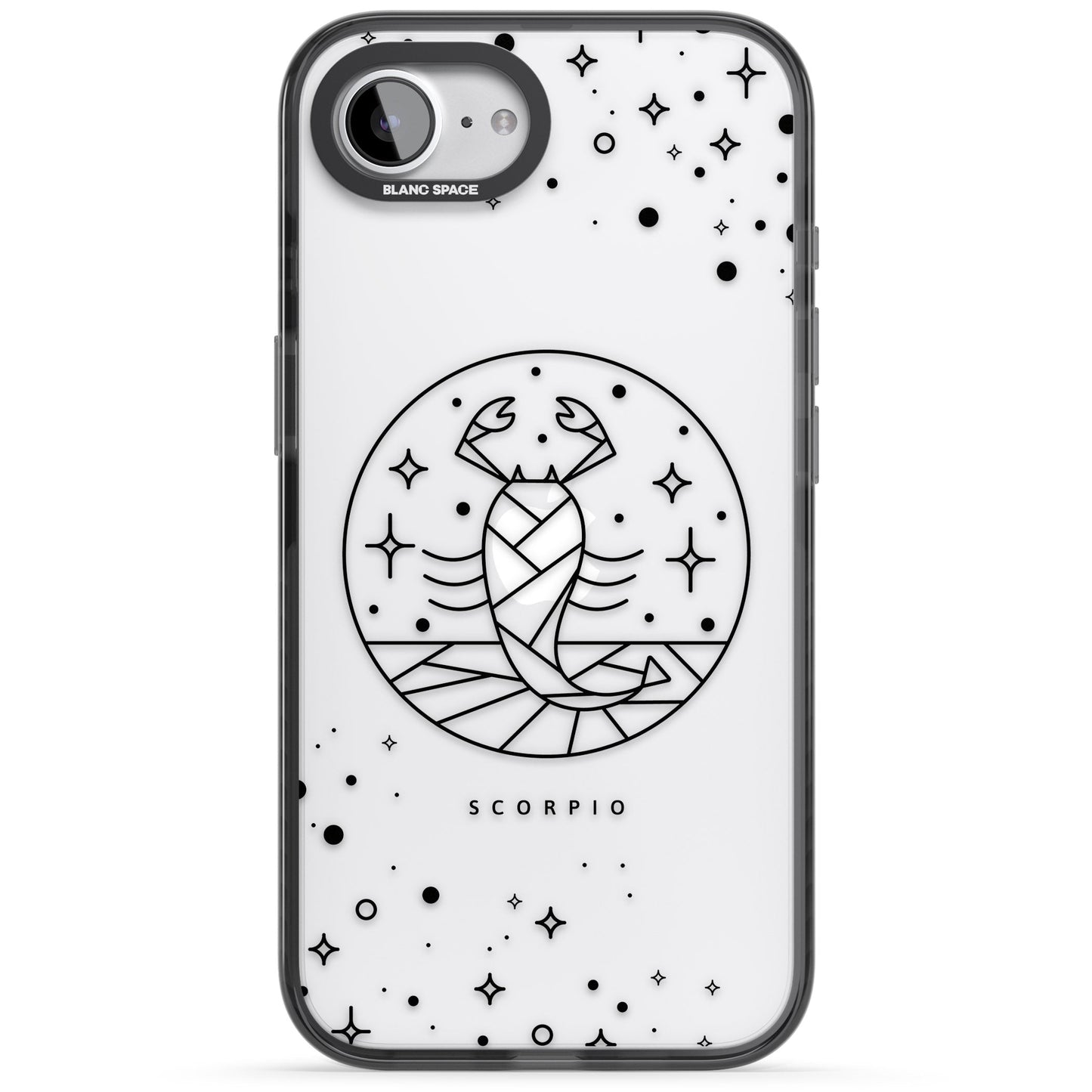 Emblème du Scorpion - Design Cosmique