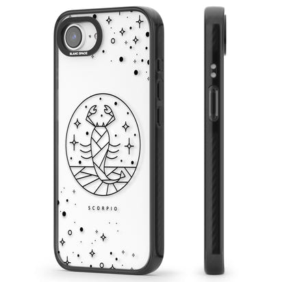 Emblème du Scorpion - Design Cosmique