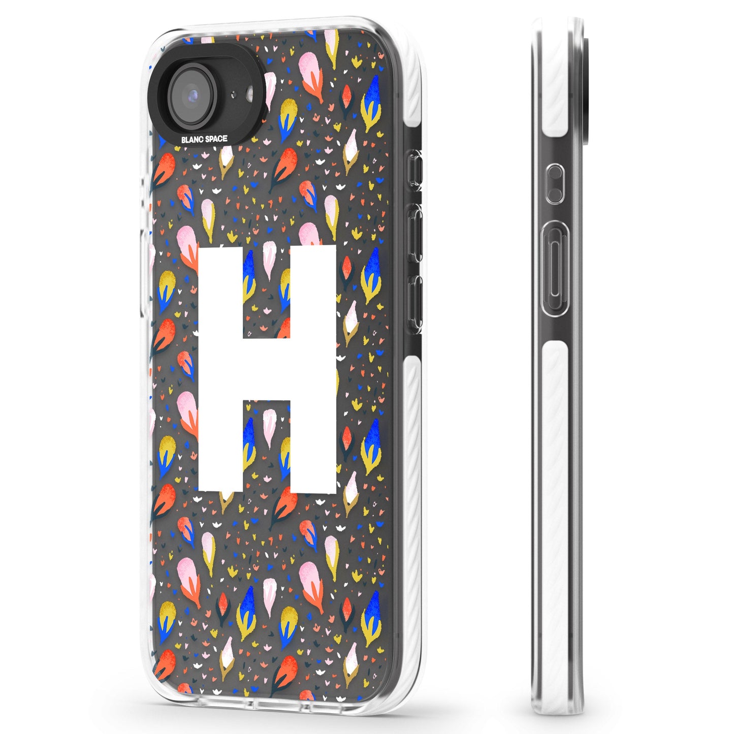 Personalised Abstract Floral Initial